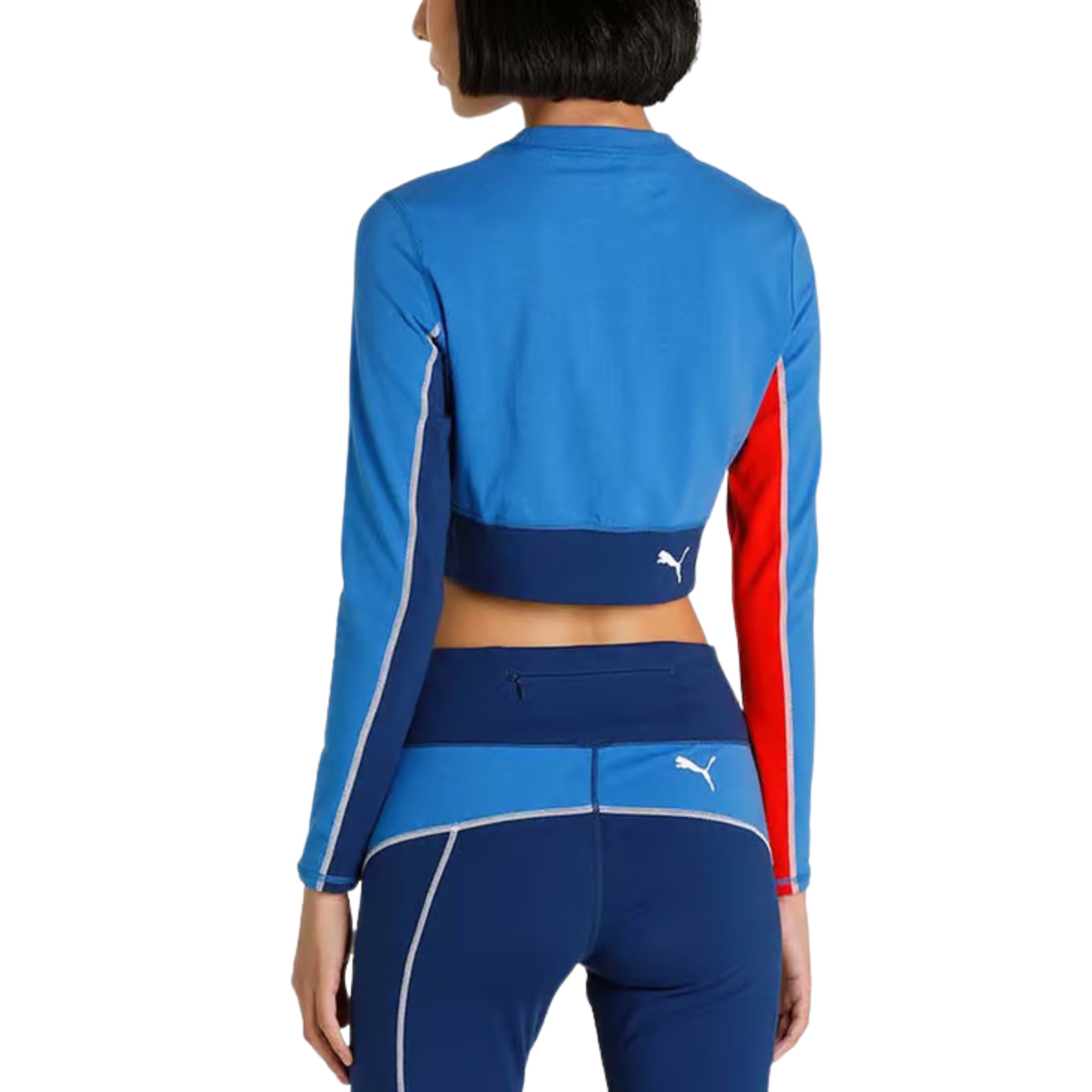 Puma T-Shirt Ladies L/S Bmw Mms Estate Blue